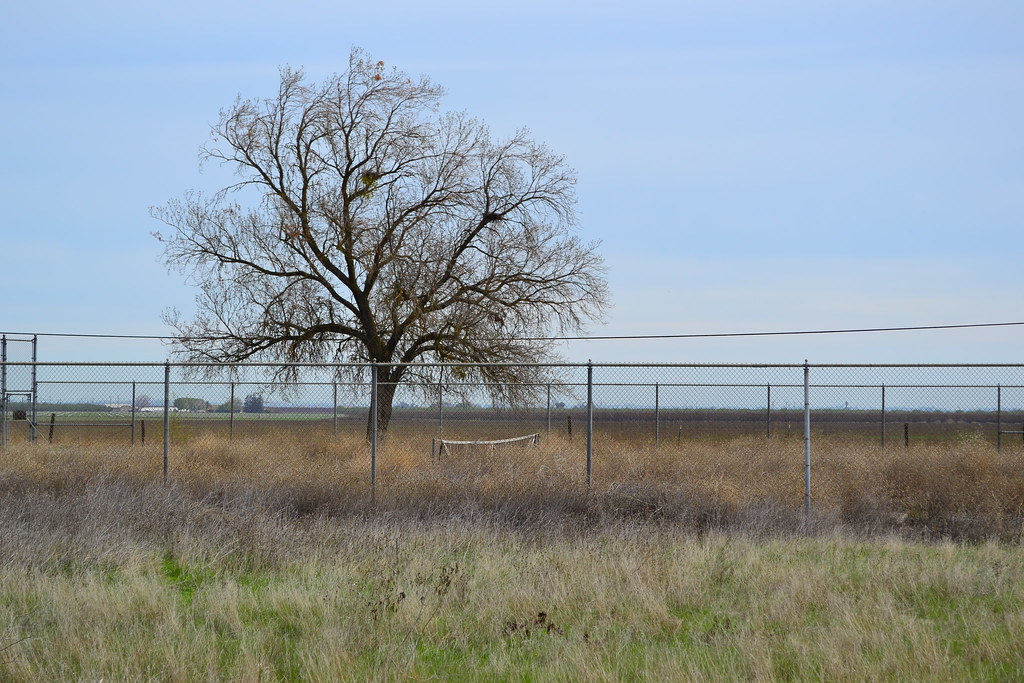 Chain link fence installation